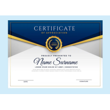 Custom Certificate printing