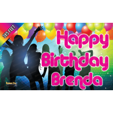 Party Birthday Banner