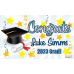 Graduation Banner - Congrats Name Class Year