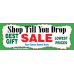 Shop Till You Drop Black Friday Banner 