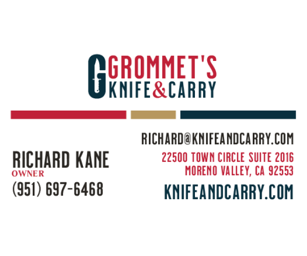 Business Cards - Richard - Grommets