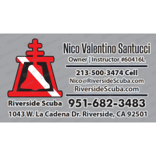 Business Cards - Riverside SCUBA