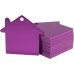 Custom Home Shape Laser Engraved Key Tag