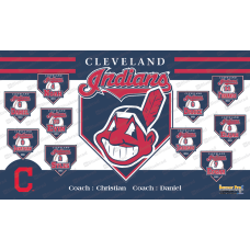 Cleveland Indians - Baseball - T-ball - Team Banner Design  