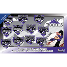 Rockies 3 Theme - Baseball Team Banner