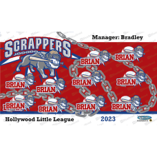 Scrappers - Baseball T-ball - Team Banner Design 