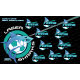 Laser Sharks - Team Banner Design 