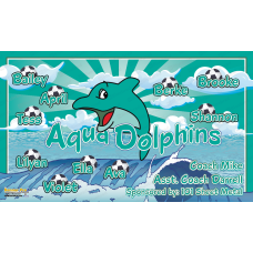 Aqua Dolphins 2 - Team Banner Design 